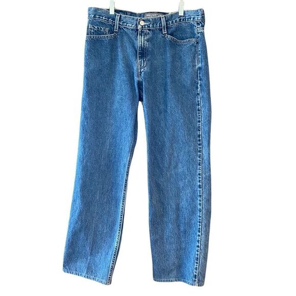 Levi’s Silvertab Sz 13M Vintage Blue Medium Wash Denim Grunge ‘90s Jeans - Picture 1 of 12